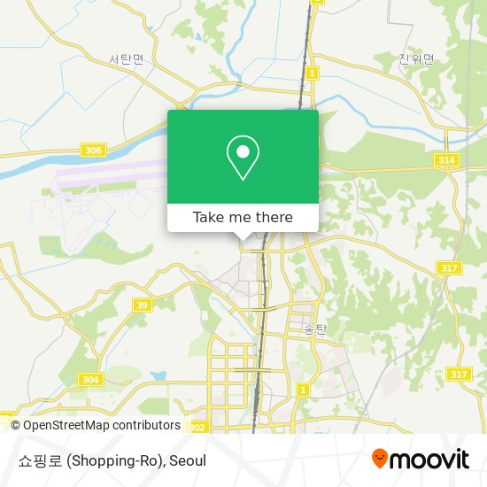 쇼핑로 (Shopping-Ro) map