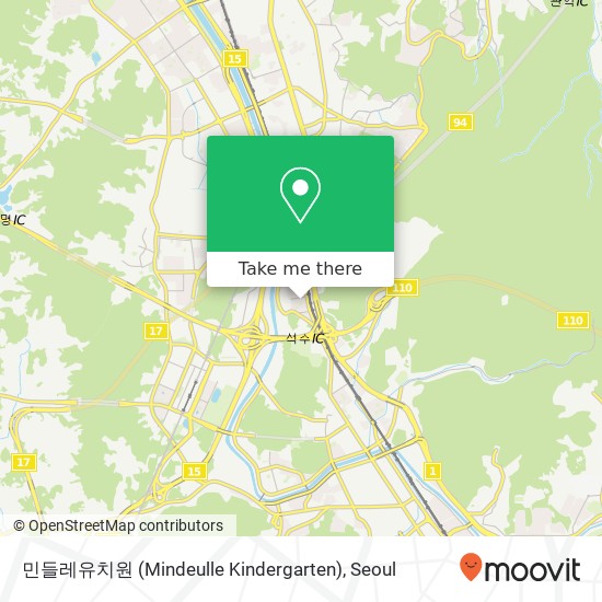 민들레유치원 (Mindeulle Kindergarten) map