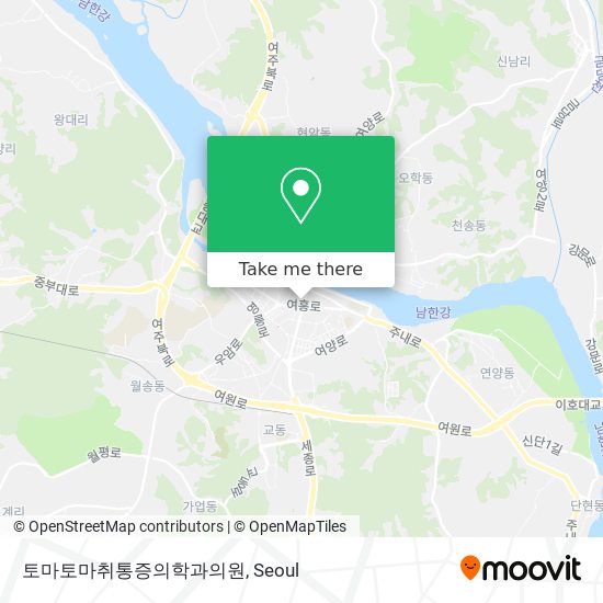 토마토마취통증의학과의원 map