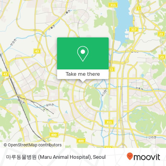 마루동물병원 (Maru Animal Hospital) map