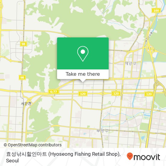 효성낚시할인마트 (Hyoseong Fishing Retail Shop) map