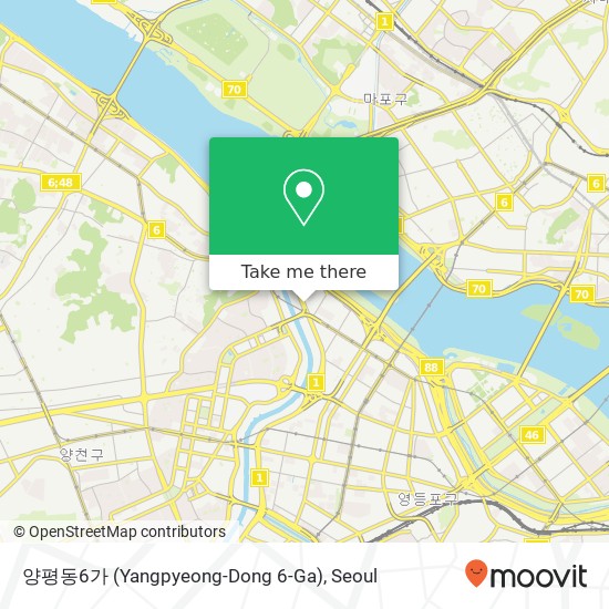 양평동6가 (Yangpyeong-Dong 6-Ga) map