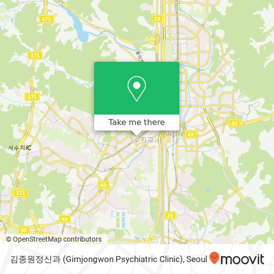 김종원정신과 (Gimjongwon Psychiatric Clinic) map