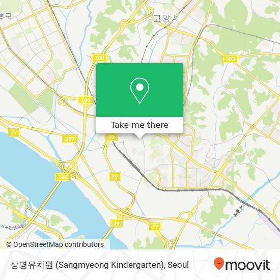 상명유치원 (Sangmyeong Kindergarten) map