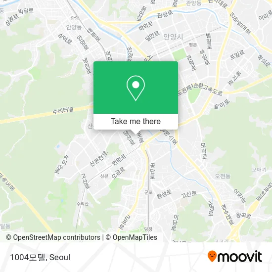 1004모텔 map
