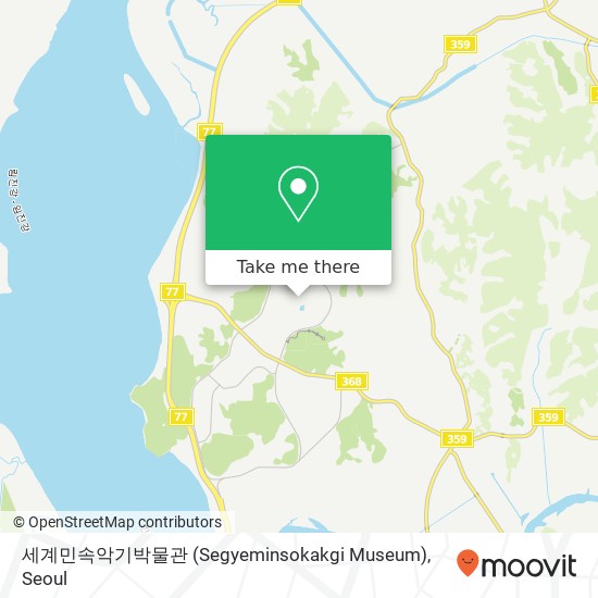 세계민속악기박물관 (Segyeminsokakgi Museum) map
