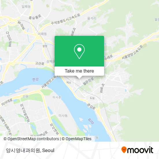 양시영내과의원 map