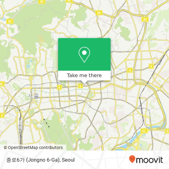 종로6가 (Jongno 6-Ga) map