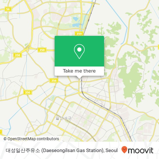 대성일산주유소 (Daeseongilsan Gas Station) map