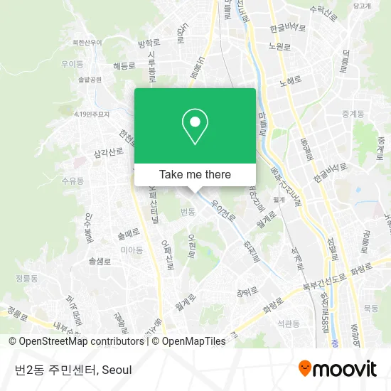 번2동 주민센터 map