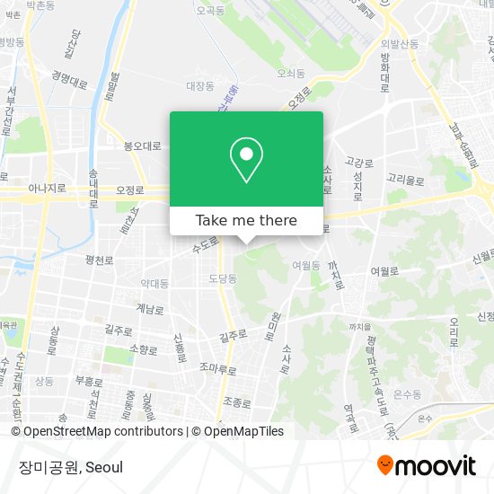 장미공원 map