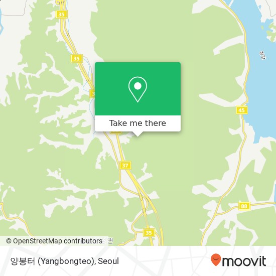 양봉터 (Yangbongteo) map