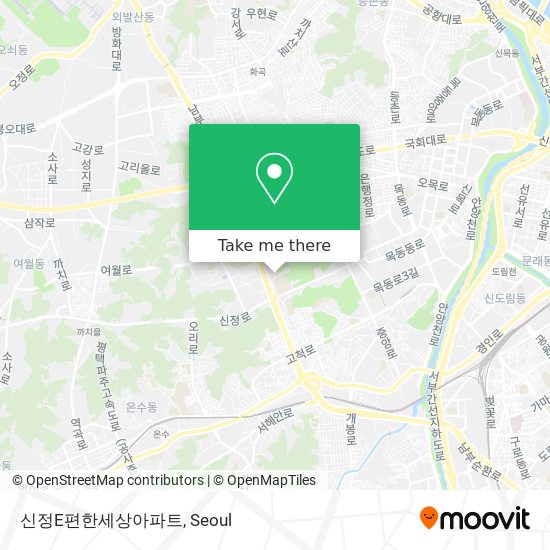 신정E편한세상아파트 map