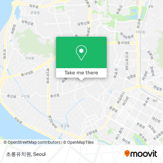초롱유치원 map