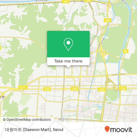 대원마트 (Daewon Mart) map