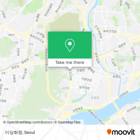 미당화랑 map