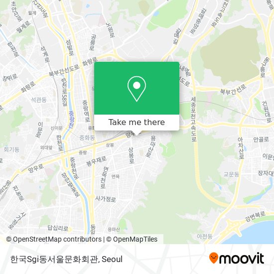 한국Sgi동서울문화회관 map