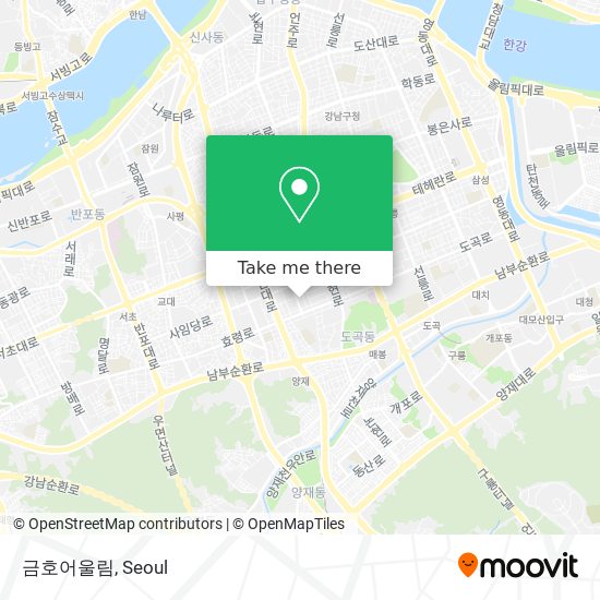 금호어울림 map