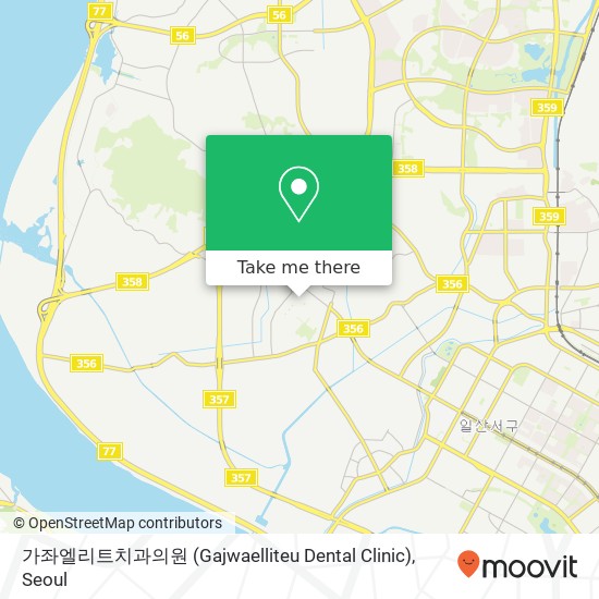 가좌엘리트치과의원 (Gajwaelliteu Dental Clinic) map