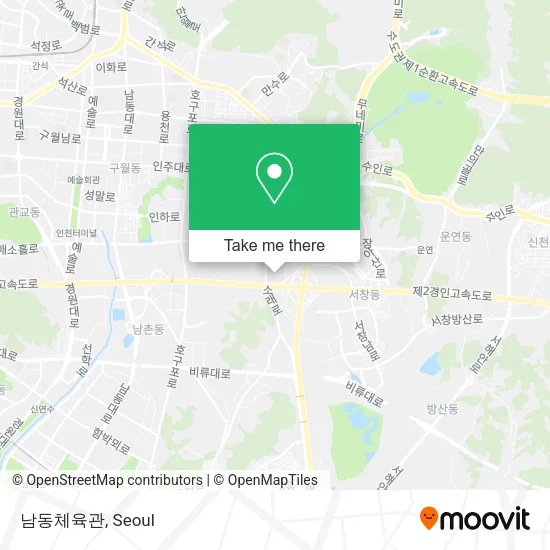 남동체육관 map