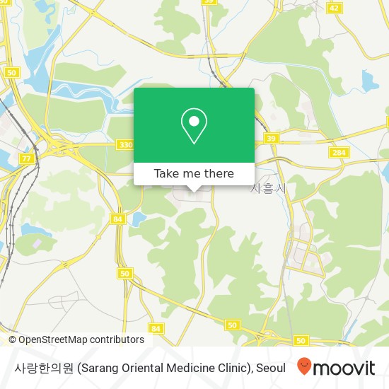 사랑한의원 (Sarang Oriental Medicine Clinic) map