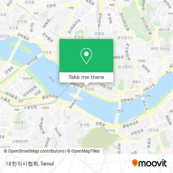 대한의사협회 map