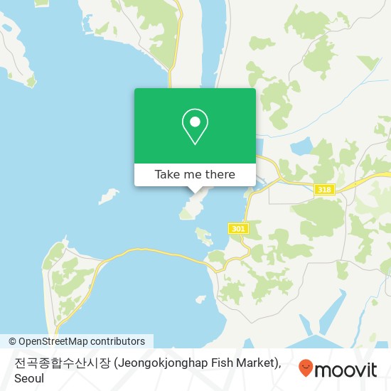 전곡종합수산시장 (Jeongokjonghap Fish Market) map