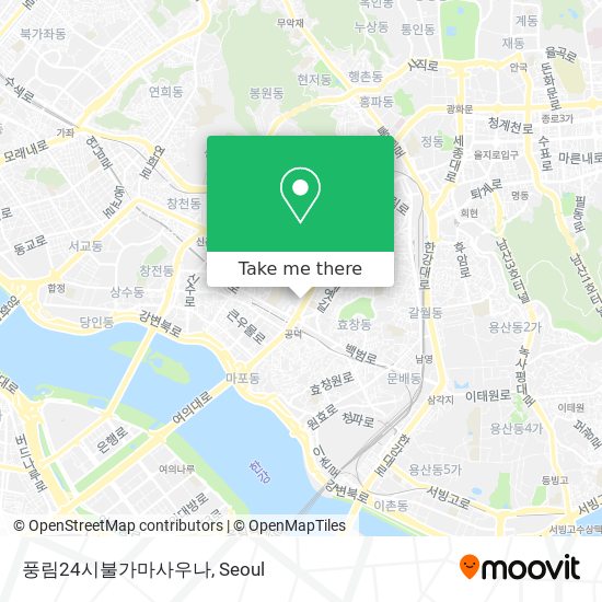 풍림24시불가마사우나 map