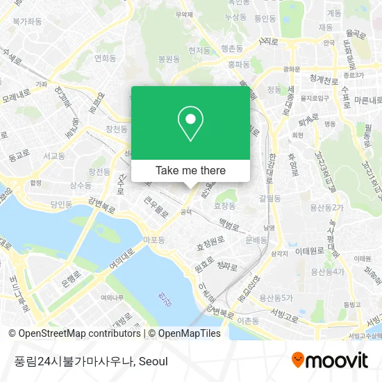 풍림24시불가마사우나 map