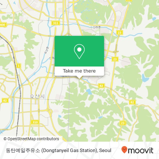 동탄예일주유소 (Dongtanyeil Gas Station) map