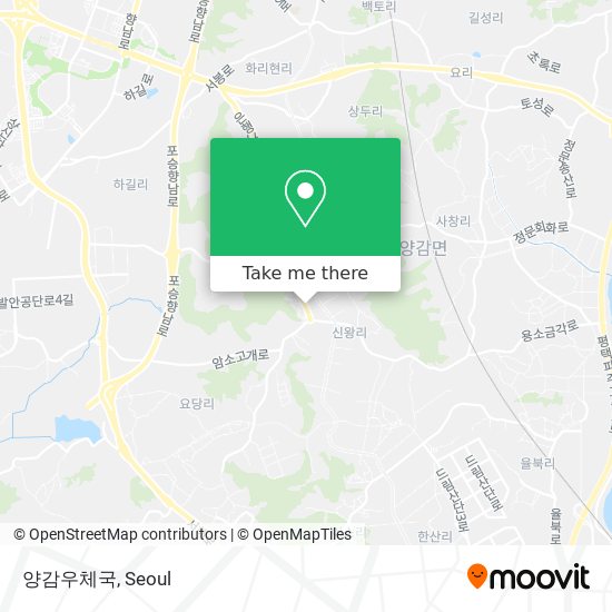 양감우체국 map