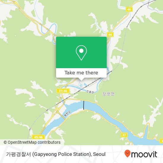 가평경찰서 (Gapyeong Police Station) map