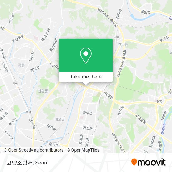 고양소방서 map