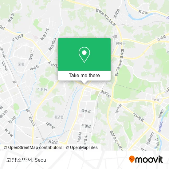 고양소방서 map