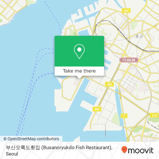 부산오륙도횟집 (Busanoryukdo Fish Restaurant) map