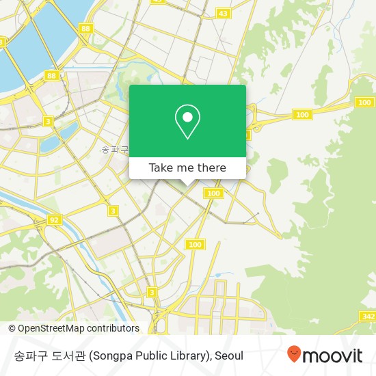송파구 도서관 (Songpa Public Library) map