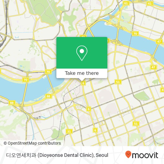 디오연세치과 (Dioyeonse Dental Clinic) map