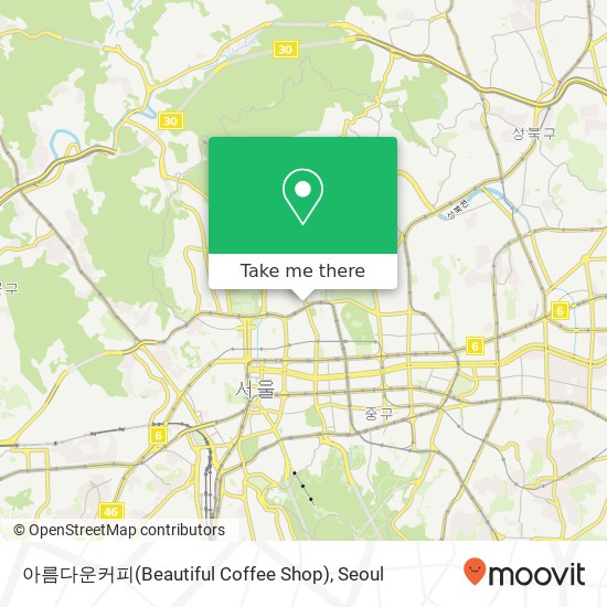 아름다운커피(Beautiful Coffee Shop) map