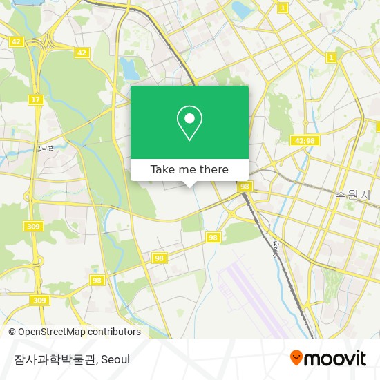 잠사과학박물관 map