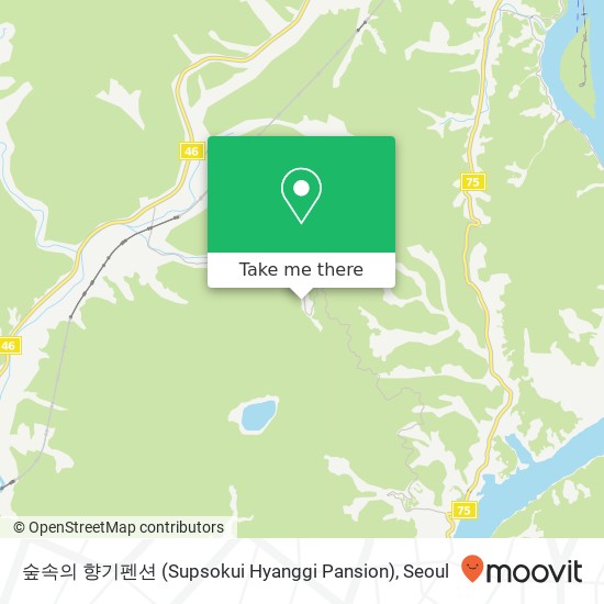숲속의 향기펜션 (Supsokui  Hyanggi Pansion) map