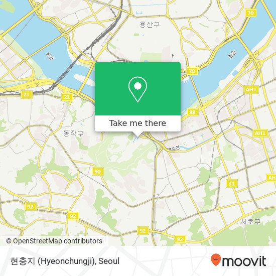 현충지 (Hyeonchungji) map
