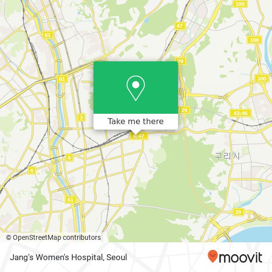 Jang's Women's Hospital map
