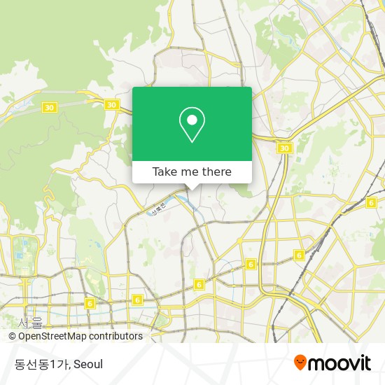 동선동1가 map