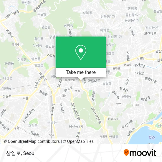 삼일로 map