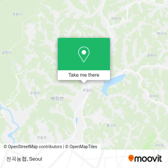 전곡농협 map