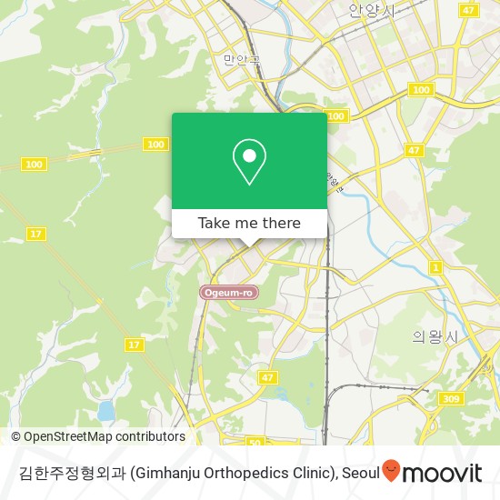 김한주정형외과 (Gimhanju Orthopedics Clinic) map