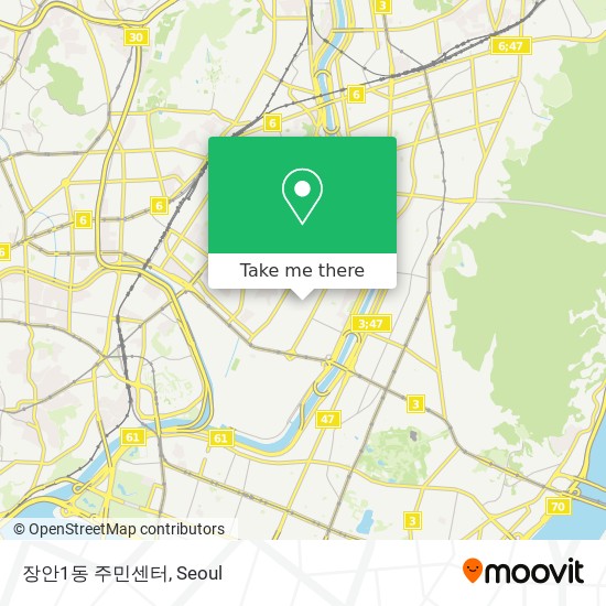 장안1동 주민센터 map