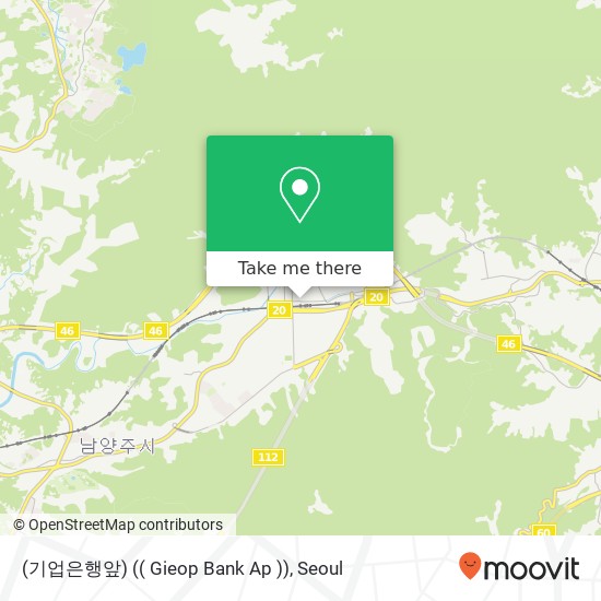 (기업은행앞) (( Gieop Bank Ap )) map