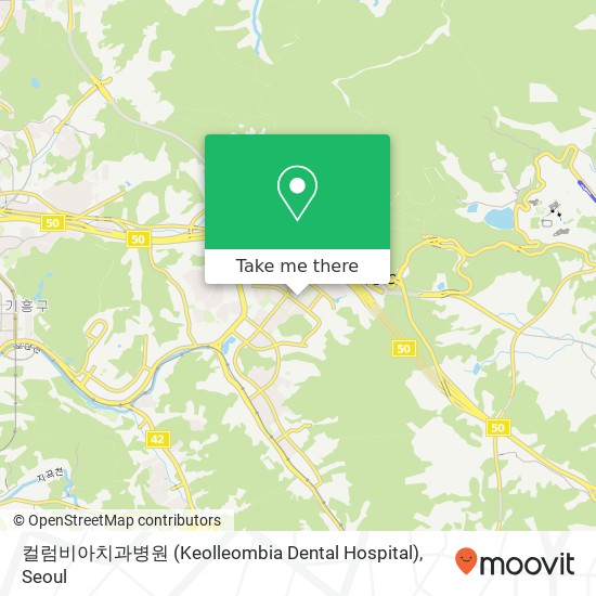 컬럼비아치과병원 (Keolleombia Dental Hospital) map