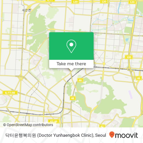 닥터윤행복의원 (Doctor Yunhaengbok Clinic) map